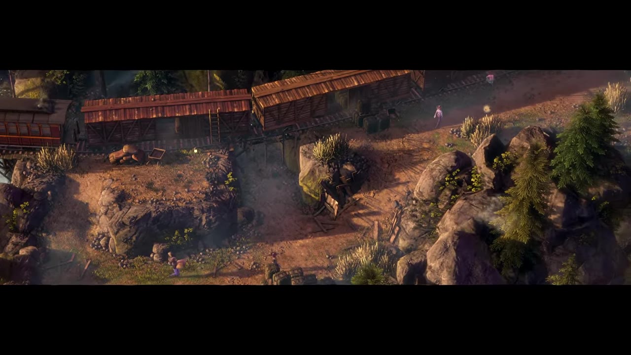 Visual reference from Desperados 3 Let's Play Gameplay Walkthrough Pt 1 Prologue & Byers Pass [1440p w/ Commentary] at 14:40-14:44
