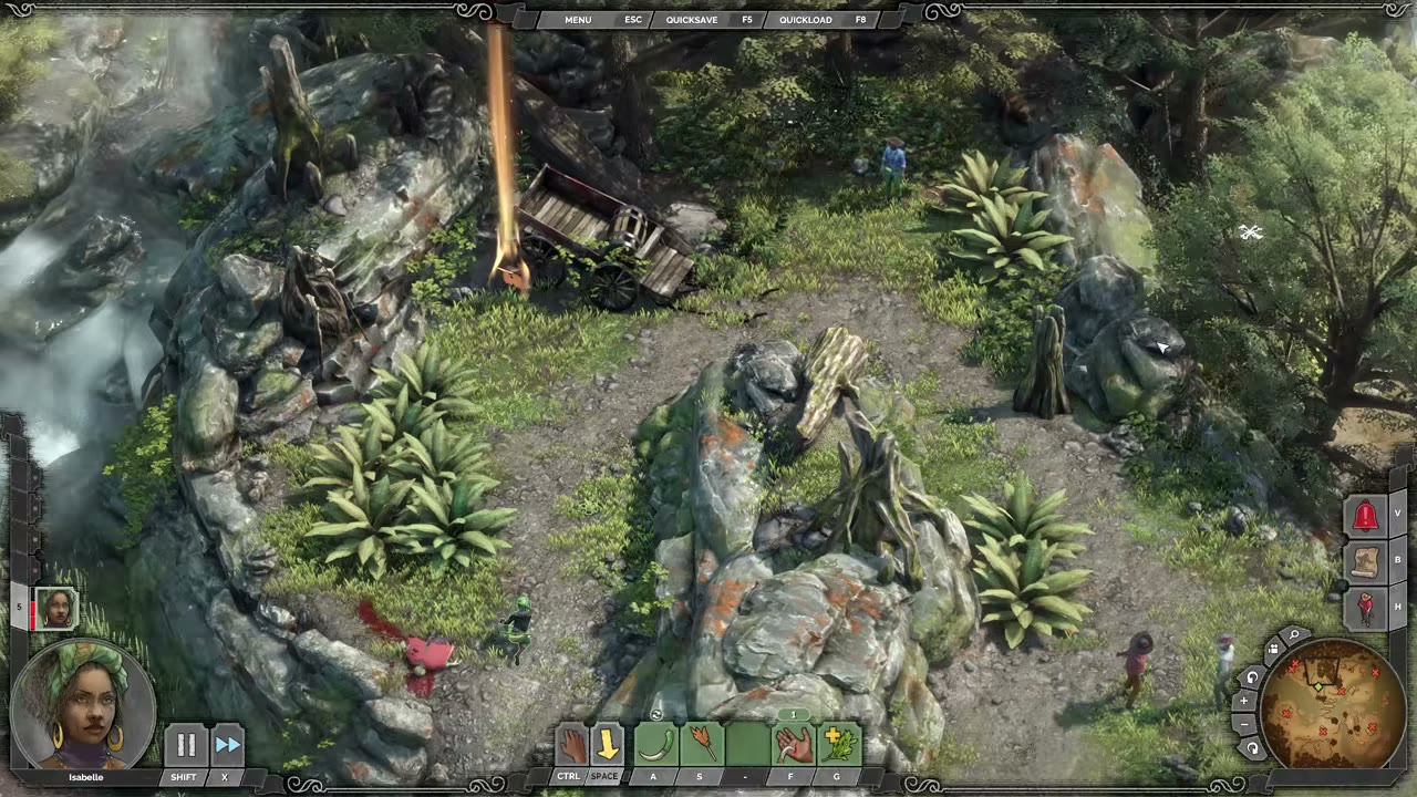 Visual reference from Desperados 3 Let's Play Gameplay Walkthrough Pt 7 Louisiana Voodoo [1440p w/ Commentary] at 5:18-6:45