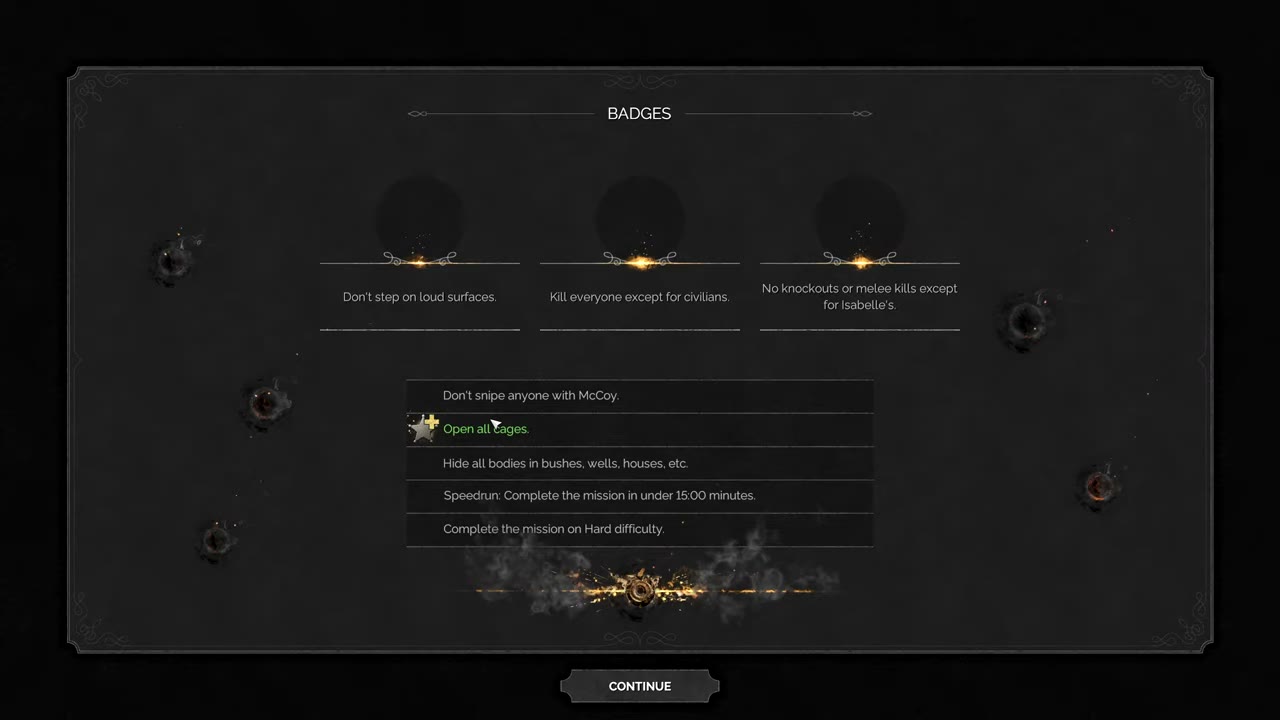 Visual reference from Desperados 3 Let's Play Gameplay Walkthrough Pt 9 Queen's Nest [1440p w/ Commentary] at 1:25:17-1:26:18