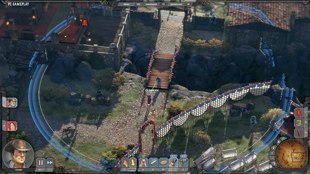 Visual reference from DESPERADOS III - Know THESE Important Tips Before Playing at 8:04-8:07