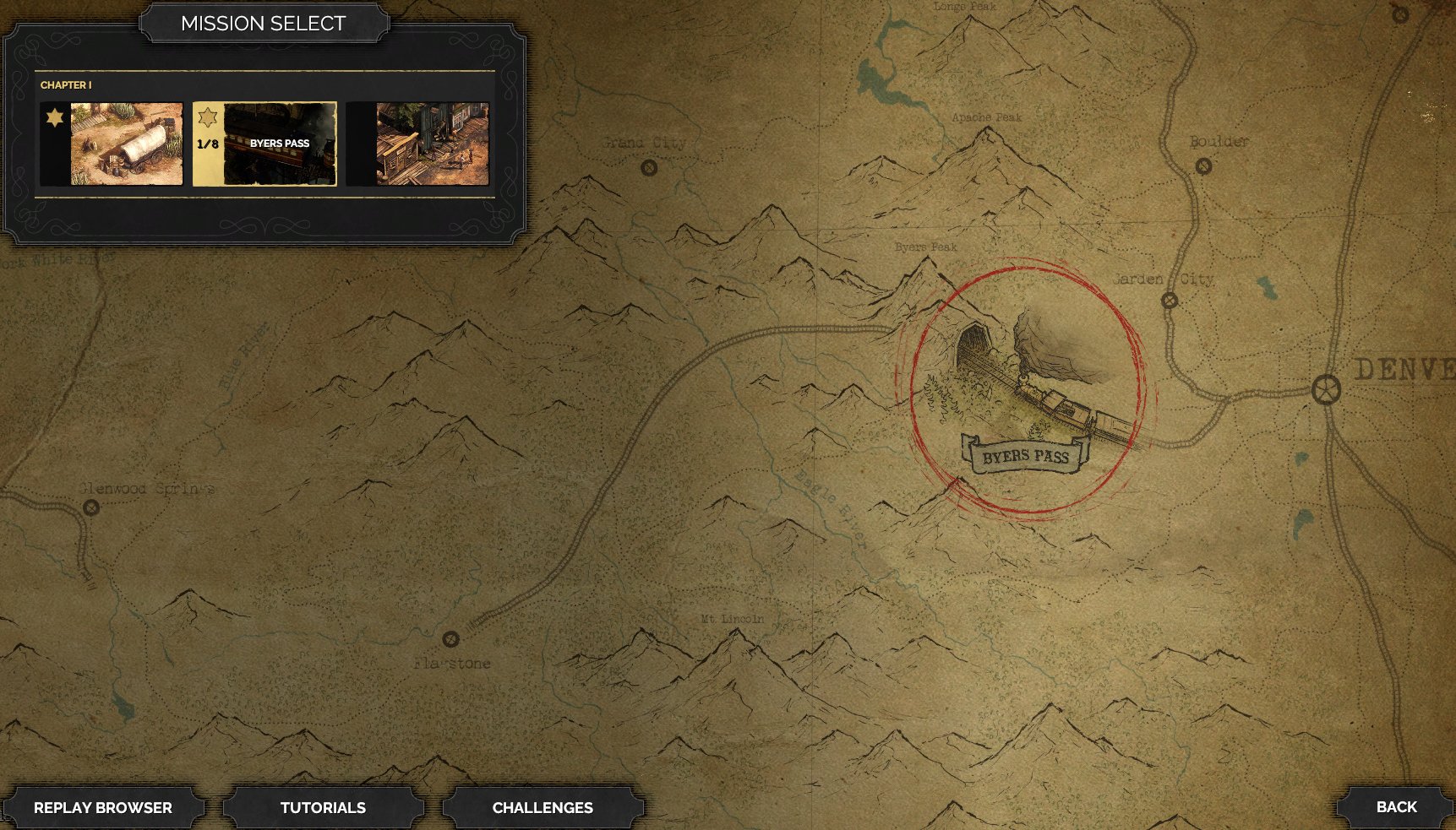 Mission Select World Map preview