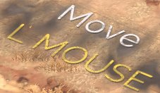 Tight crop of the movement tutorial prompt instructing left mouse movement.