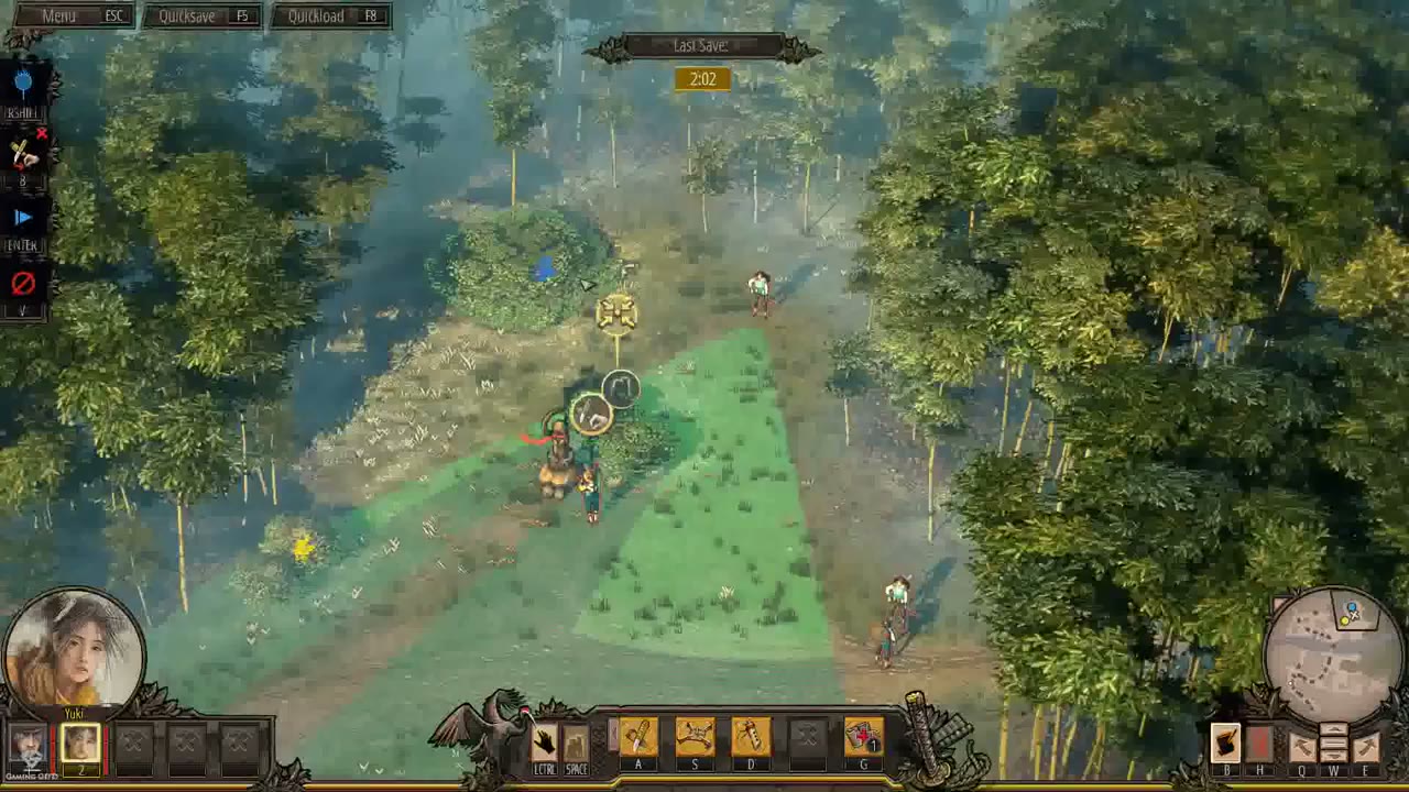 Visual reference from Nakasendo Road Mission 2 - Shadow Tactics-Blades of The Shogun (Hardcore) at 24:52-24:54