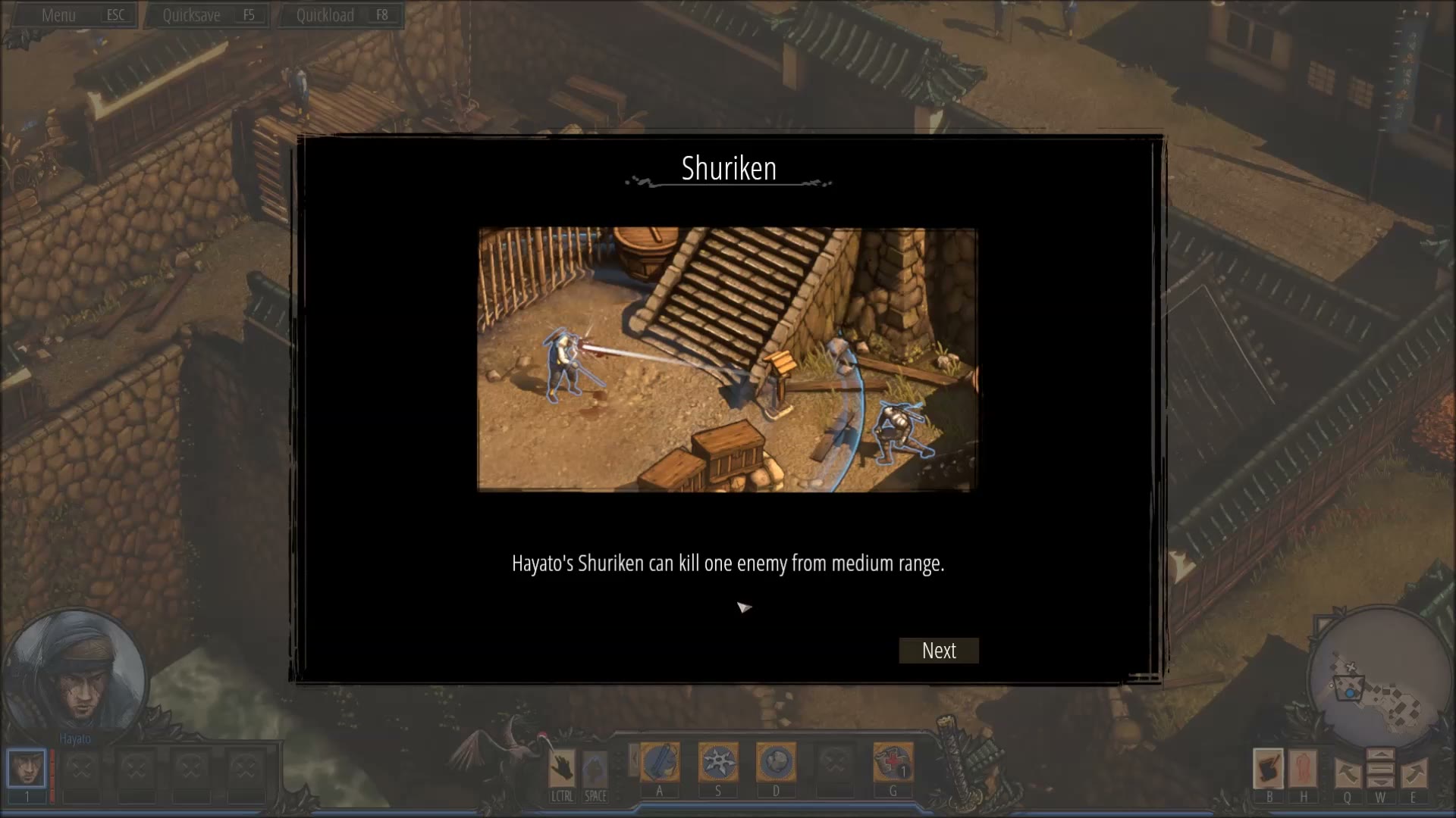 Visual reference from Let's Play Shadow Tactics Blades Of The Shogun - Ep. 1 - Silent Gameplay & Death! at 12:49-14:06