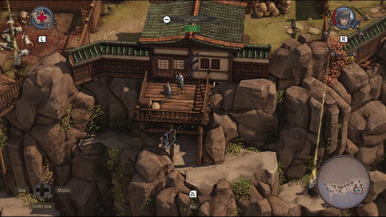 Visual reference from Shadow Tactics: Blades of the Shogun Review – Is This the Best Version Yet? at 1:21-1:46