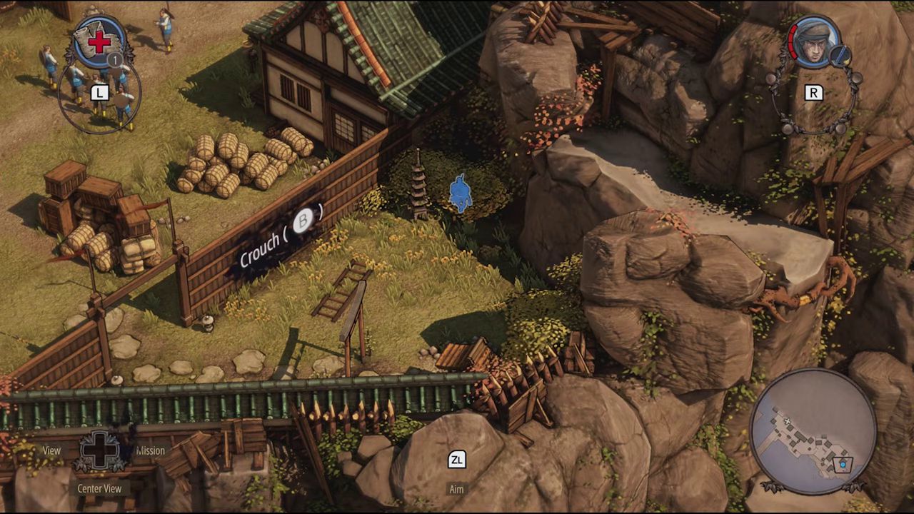 Visual reference from Shadow Tactics: Blades of the Shogun Review – Is This the Best Version Yet? at 2:00-10:00