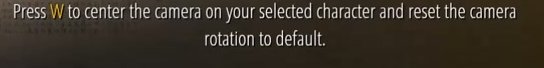 Gameplay tip text area displaying a tutorial hint