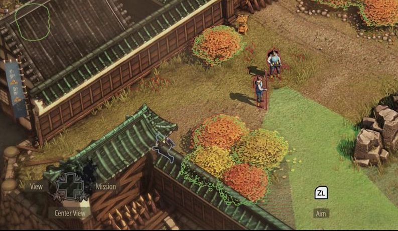 Selected guard and active view-cone inspection during gameplay